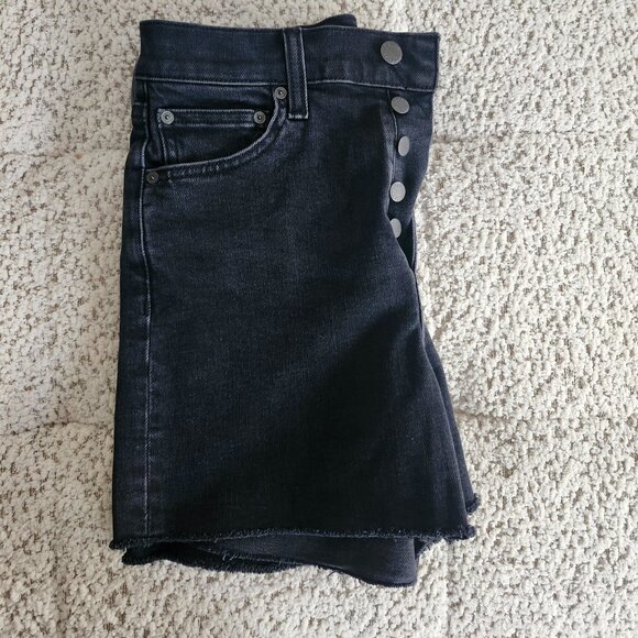 Denim Forum - '50s Arlo Hi-rise Denim Short - Picture 3 of 4